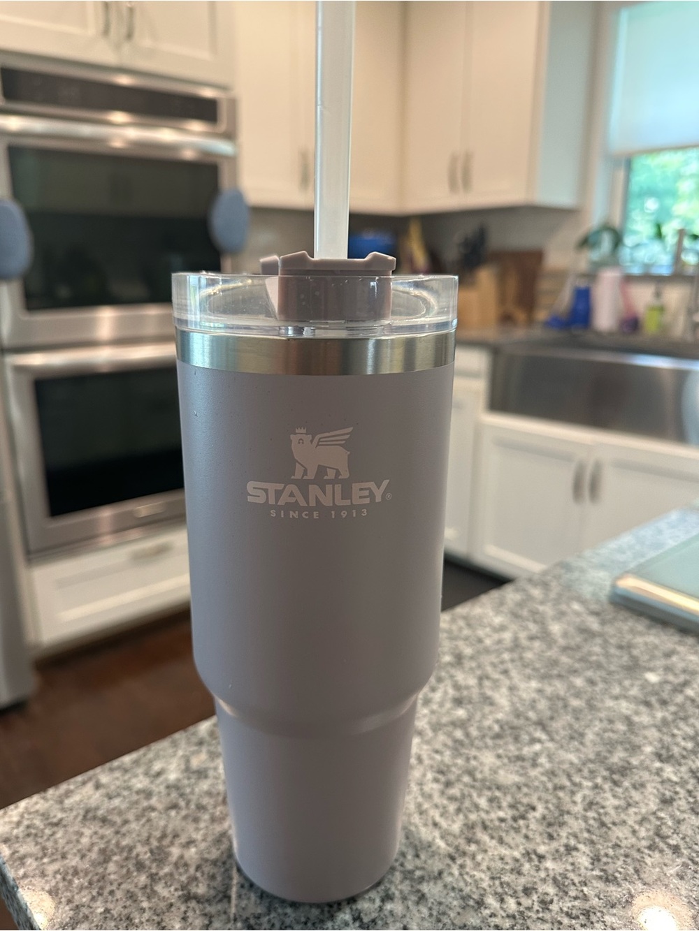 Stanley 30oz Quencher in lavender and pink